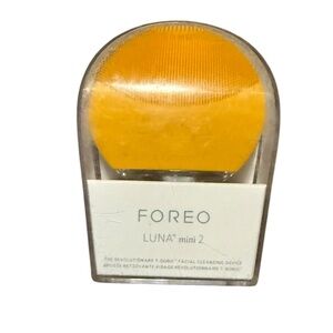 FOREO Luna Mini 2 Yellow Skincare Device NWT